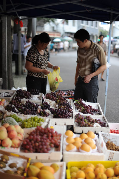 Shanghai Tourist Mission: produce markets